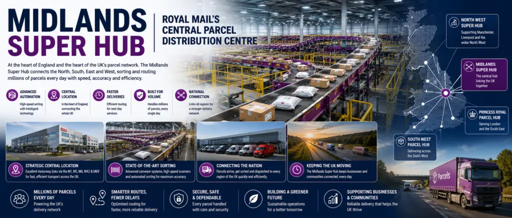 midlands super hub - royal mail