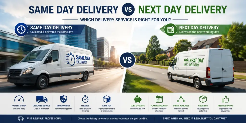 same day delivery vs next day delivery